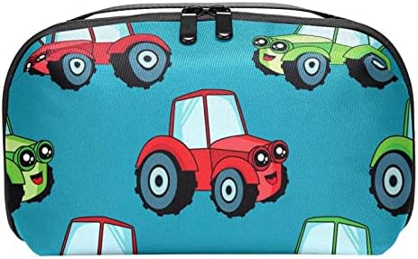 Цртан Филм Автомобил Шема Шминка Торба Патент Торбичка Патување Козметички Организатор За Жени И Девојки