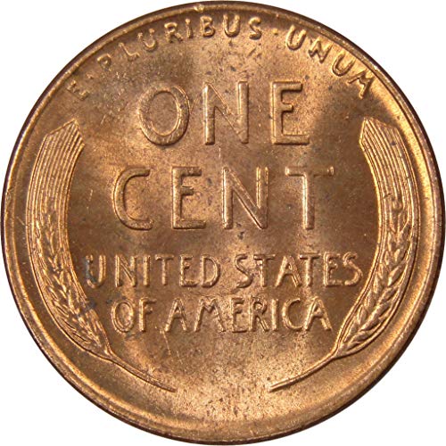 1953 Г Линколн Пченица ЦЕНТ Бу Нециркулирани Нане Држава Бронзен Денар 1с Монета