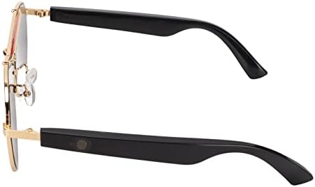 VTOSEN Мобилен Уред Додатоци За Производи За Слушалки, Ip65 Водоотпорни Паметни Очила Со Заштита Од Сина Светлина-Мултифункционални Безжични Очила За Сонце за Возење И