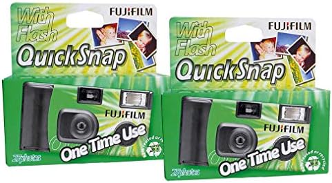 Fujifilm Superia Xtra 400 VV Тип 27 Exp QuickSnap Камера x2 Пакет