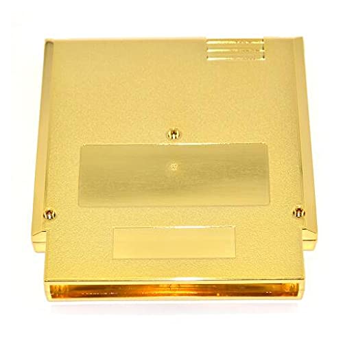 ClassicGame Golden Color Plating Metal 72 Pin Game замена пластична касета за школка за НЕС