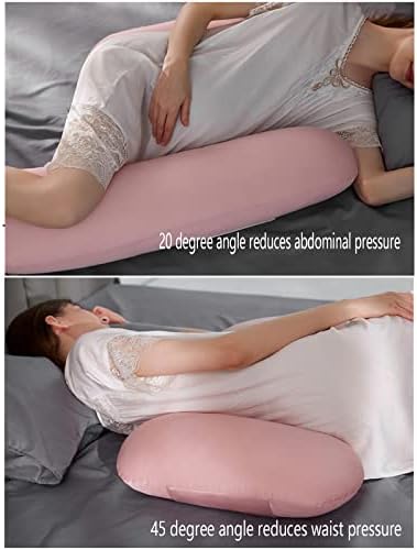 Перници на телото Hobekrk за возрасни со покритие за бременост перница за породилно породилно засилувачи на лумбални перници за перници за нозе во кревет кои спијат н?