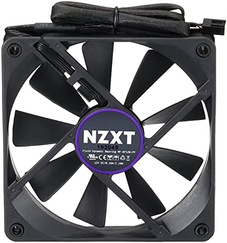 NZXT AER F-RF-AF120-B1-120mm-Winglet Дизајниран Вентилатор Ножеви - Течност Динамички Лежишта-PWM Вентилатори Проток На Воздух -