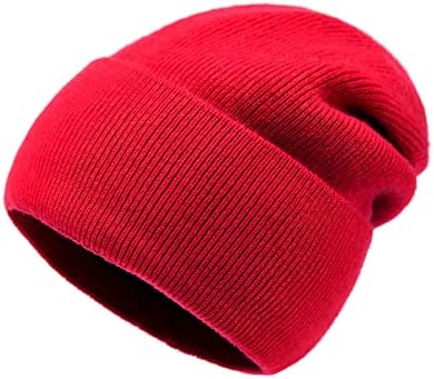 Lallier мерино волна од бенеи со руно облога за мажи и жени, чиста волна плетена топла зимска капа со кутија за подароци