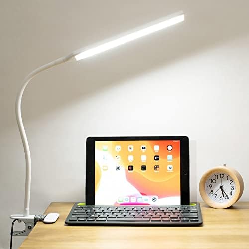 LED 360 ° преклопување на ламбата за прицврстување на ламбата за полнење на ламбата на светло за читање во кревет Работа и компјутери