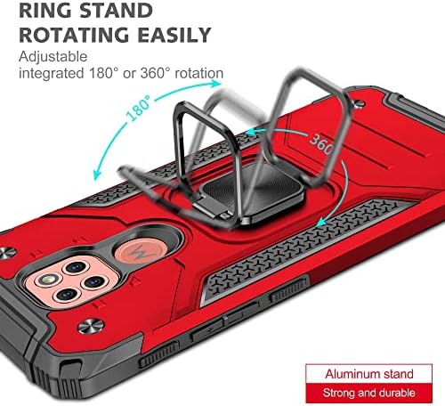 Телефон Случај Покритие Компатибилен Со Моторола Мото Г9 Држач Телефон Случај КОМПЈУТЕР И Тпу Телефон Случај Случај Силен Шок Доказ