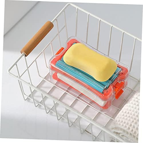 Homoyoyo 2PCS SOAP кутија чиста организаторска кутија за патеа за чистење алатка за чистење сапун сапун сапун печка кутија сапун