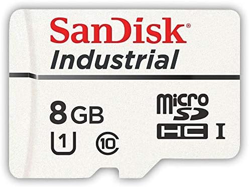 Sandisk Industrial 8 GB Micro SD мемориска картичка класа 10 UHS-I microsdhc во случаи пакет со сè, освен читач на картички Стромболи