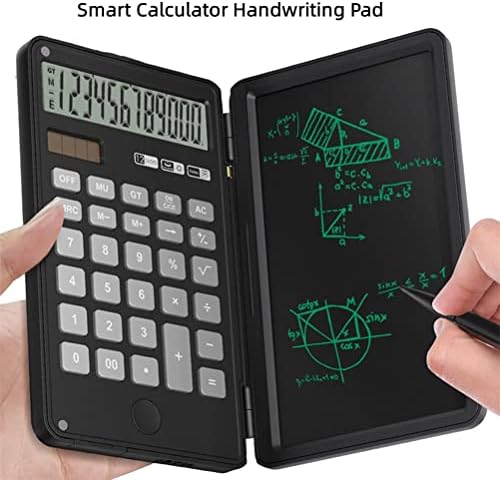 AIWE7D Мал калкулатор за десктоп со таблета за пишување 12-цифрени преносни калкулатори со покритие електронски табла за цртање со стилус