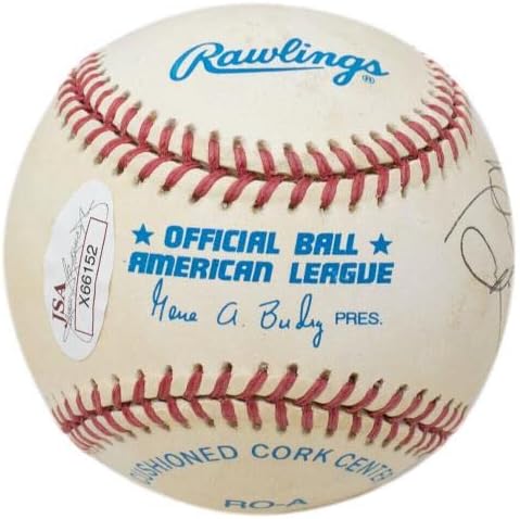 Georgeорџ Штајнбреннер Newујорк Јанки го потпишаа Бејзбол во Американската лига ЈСА ЛОА - Автограмирани бејзбол
