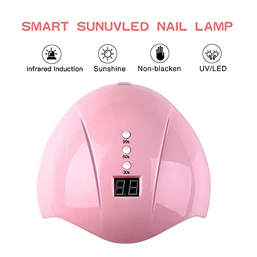 Комплет за уметност за нокти LAYHOU NAIL PNEN PRENER UV LED светилка за вежбање на ламба машина за вежбање на налепници за нокти