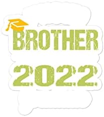 2михендс Горд Брат На Класа Од 2022 Година Налепници За Тетратки За Пенкало За Постдипломски Студии