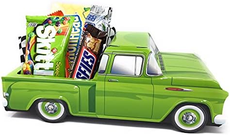 12 Класични Кутии За Храна За Забави Со Камиони | 1966 Форд/|1957 Колекција На Пикап Шеви | 12 Бонус Восочени Облоги За Храна Од Хартија