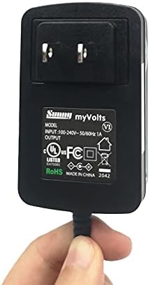 MyVolts 12V адаптер за напојување компатибилен со/замена за Western Digital WD1600B008 Надворешен хард диск - американски приклучок