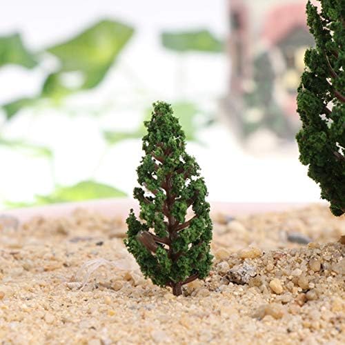 Вакауто Песок Маса Модел Дрво Симулација Мини Природни Зелени Лажни Дрво, Пејзаж Пластика Дрво Проект Мов Микро Пејзаж Декорација САМ