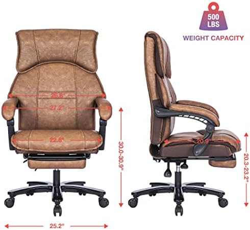 Bosmiller 500 bs Големо и високо канцелариско столче широко седиште за тешки луѓе со тивки тркала тешка метална база висока грб со поголема големина