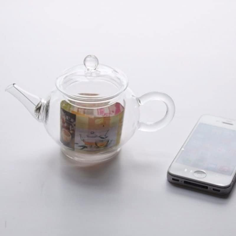 Чај Котел Сдфгх Директно Варен Чај Со Чај За Уста Сет Стакло Чајник Излив Закачалка Висока Отпорност Чај Тенџере Победа
