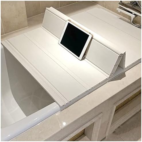 PFCDZDU Преклопување на капакот на када, јапонски стил на куќил за кутии за кутии, задебелен 0,65 см за складирање на бања за бања за читање бања за читање бања за бања