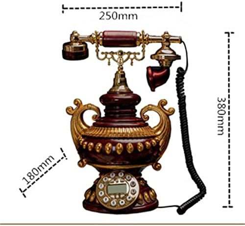 Светилка На Европскиот Ретро Телефон Антички Дом Мода Жичен Фиксна Дневна Соба Декоративни Орнаменти На Личноста