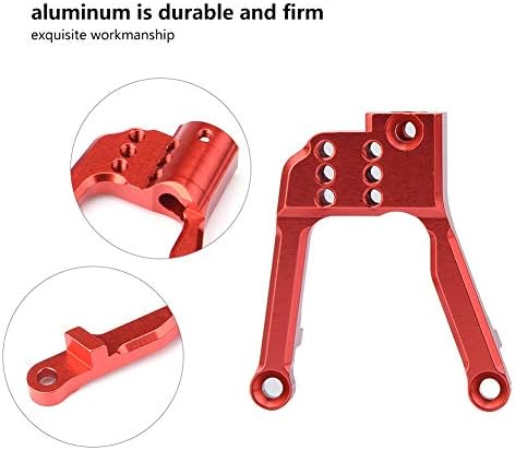 2 парчиња шок кула обрачи, предниот дел од шок -амортизерот за монтирање кула за држач за држачи за заградување за аксијални SCX10 II