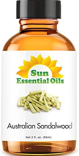 Есенцијални масла од сонце 2oz - Есенцијално масло од сандалово дрво - 2 унци на течности