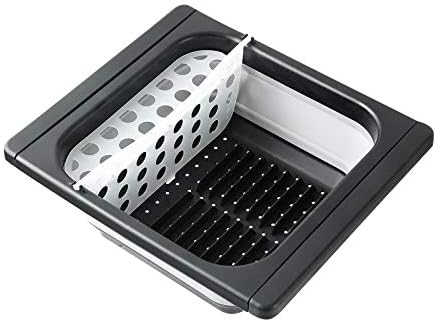 Insink садови за сушење на садови за сушење и прибор за јадење во корпа за преклопување креативно складирање кутија за преклопување кутија ， јадење и бар мал дренажа ?