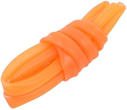 X-gree 6mmx8mm отпорен на топлина силиконска гумена цевка Црева за црево светло-портокалова должина од 1м (Tubo de manguera de caucho de silicona resistente al callor de 6 mm x 8 mm tubo naranja claro, 1 m de longitud