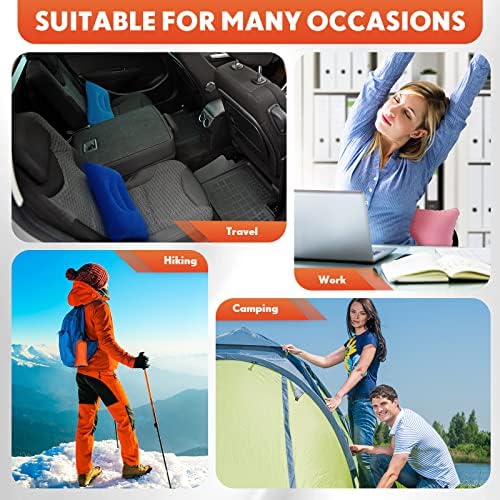 Qunclay 20 пакувања на надувување за кампување перница удобно надувување перница за пешачење перница перница за спиење Воздушна перница издувајќи