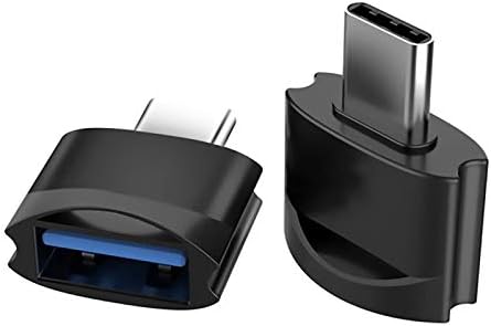 Tek styz USB Cенски до USB машки адаптер компатибилен со вашата фузија GoPro за OTG со полнач за тип-C. Користете со уреди за експанзија како