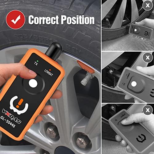 TPMS Relern алатка за сензор за монитор на притисок на гуми за гуми за Bucik Cadillac Chevrolet GMC