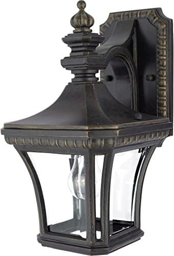 Quoizel de8961ib devon outdor lantern Wall Sconce, 3-светло, 180 вати, империјална бронза