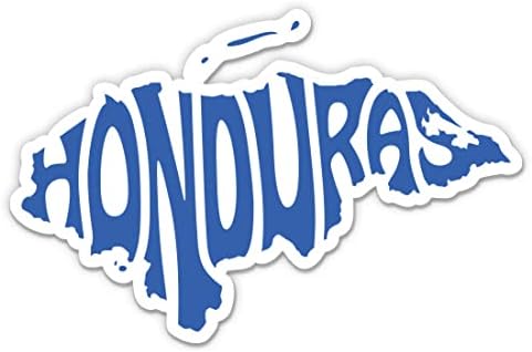 Налепница Хондурас - налепница за лаптоп 5 - водоотпорен винил за автомобил, телефон, шише со вода - декларации Хондурас
