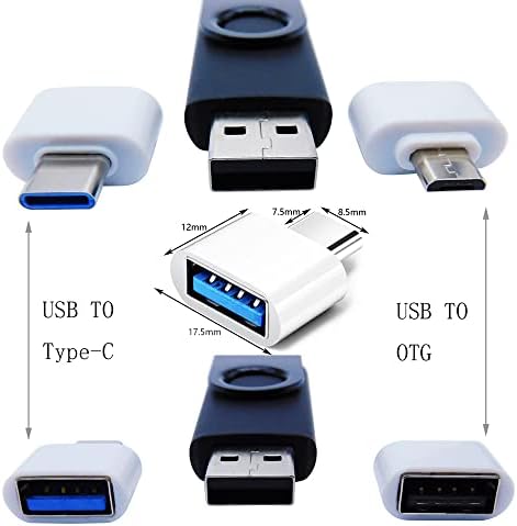 1GB USB Флеш Дискови Меморија Стапчиња Палецот Диск СО OTG &засилувач; Тип C/USB C Адаптер