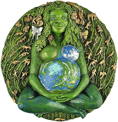 Милениумска Гаја плакета Од Оберон Зел ~ Мајка Природа ~ Моана Божица Те Фити