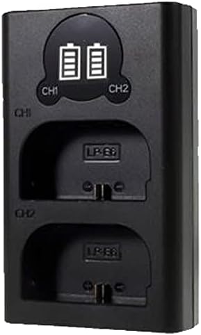 NB-11L полнач за батерии USB Dual за PowerShot A2300 A2400 IS A2500 A2600 A3400 IS A3500 IS A4000 IS ELPH 110 HS ELPH 115 IS ELPH 130