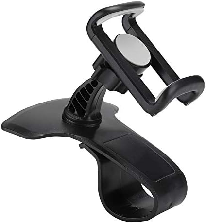 LLMY автомобилски лулка, држач за држач за автомобили, поддршка на ротација на 360 степени, црна