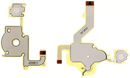 Копче за насока на насока за замена на левиот клуч на десната тастатура Флекс кабел за Sony PSP 2000 / PSP 2004 2001 2008 година