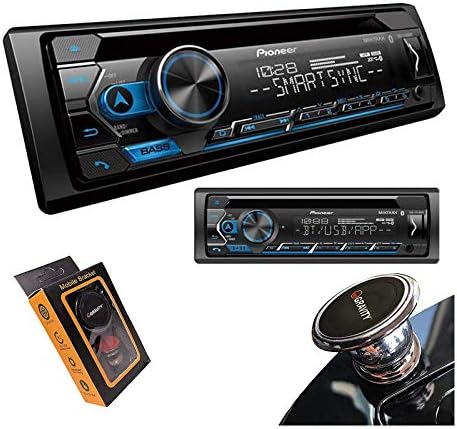 Пионер Deh-S4200BT Еден-DIN Bluetooth ВО-Цртичка ЦД/AM/FM Автомобил Стерео Приемник w/Паметни Синхронизација, Пандора Контрола и