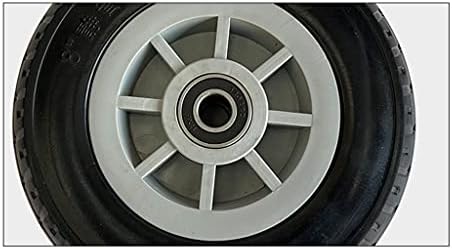 WYBFZTT-188 TEEW GUBEN CHACKEN тркало рамна бесплатна гума за замена за гума за рачен камион, количка, количка на товарење 100 кг 4 5 6 8 Во