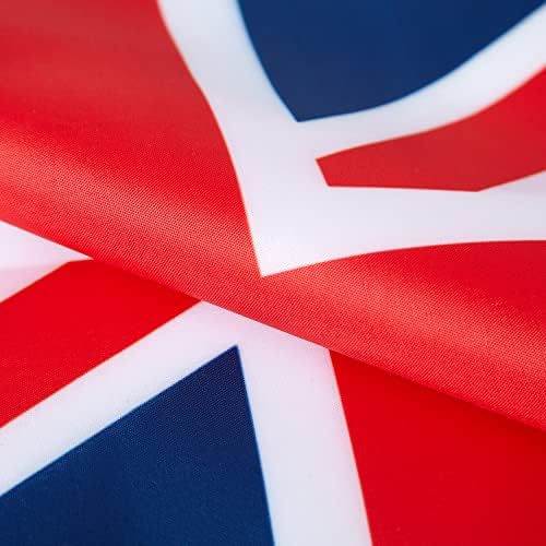 Обединетото Кралство Знаме Велика Британија Градинарски знамиња Британски земји Меѓународно знаме на знамето на знамето со двојно знамиња на флакс, декоративни з