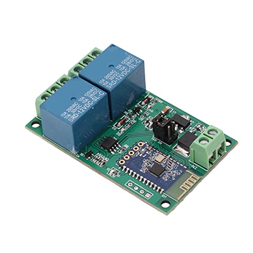 Табла за прекинувач на реле, далечински управувач модул за реле за брзо реагирање Напредна технологија Bluetooth 2 канален индикатор за светло за електронска опрема