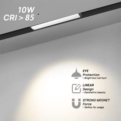 SCON 24V магнетна предводена глава за LED за XTB028 Систем за осветлување на патеката, линеарно светло на wallидот на таванот на поплавување