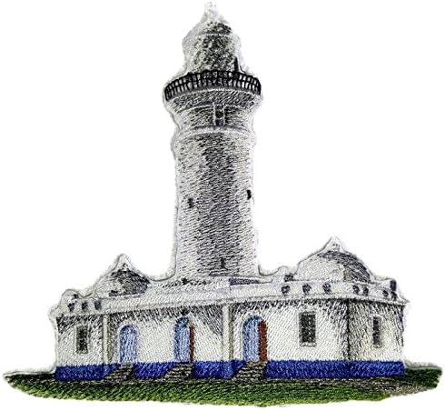 Прилагодено и уникатен светилник [Macquarie Lighthouse] Везено железо на/Sew Patch [6,25 *5.8] [Направено во САД]