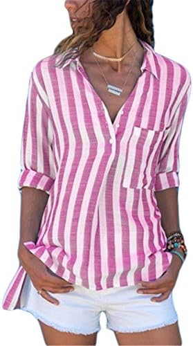 Andongnywell v-v-вратот со долги ракави ленти Туника Туника врвови шифон кардиган кошула блуза со лапчиња