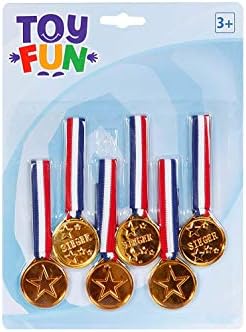 Медали за забавни играчки на низа - пакет од 6