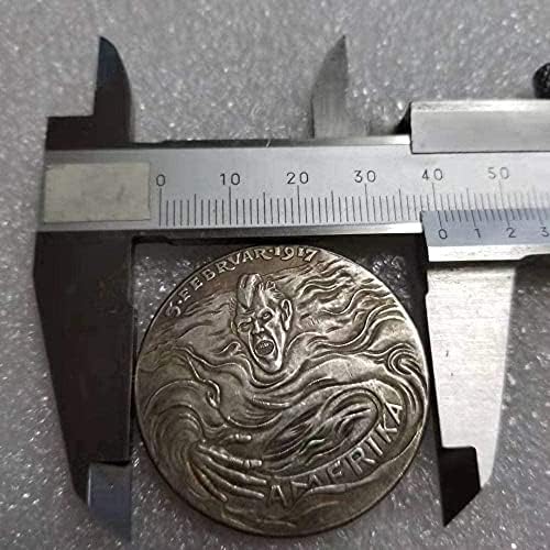 Антички Занаети Комеморативна Монета Од Германска Копија Направена Стара Сребрена Долар Сребрена Тркалезна Странска Монета Античка Колекција #1025