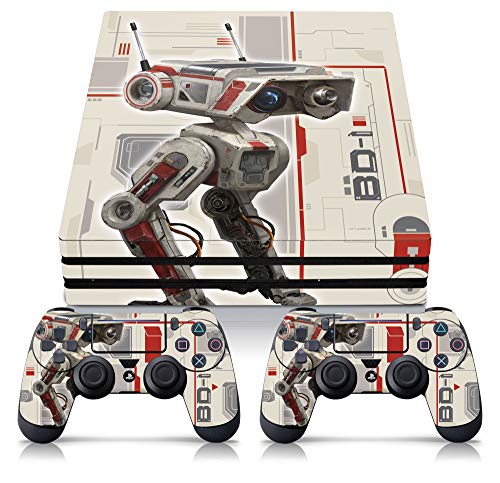 Контролер опрема автентична и официјално лиценцирана „Војна на Starвездите“ edеди: Падна нарачка - BD -1 PS4 PRO Конзола и контролор кожа - PlayStation 4