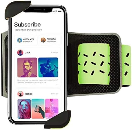 Флејтер за боксер за Realme C21 - FlexSport Armband, прилагодлива амбалажа за тренинг и трчање за Realme C21 - Stark Green