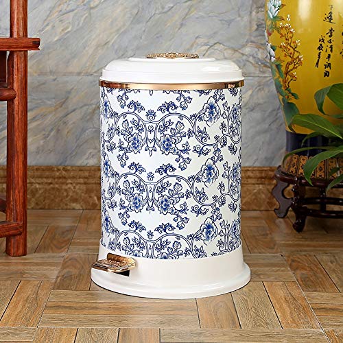 Allmro Мал ѓубре може да ретро ѓубре, домаќинството кујна дневна соба тоалетот за отпадоци со капаци со капаче за чај од чај