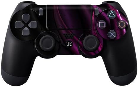 Заштитна винилна кожа декларална кожа компатибилна со Sony PlayStation DualShock 4 Контролер за налепници на налепници Skins Виолетова
